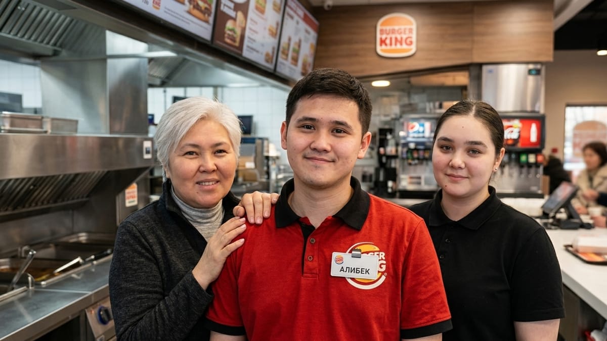 How Burger King Kazakhstan Profits from People with Special Needs
