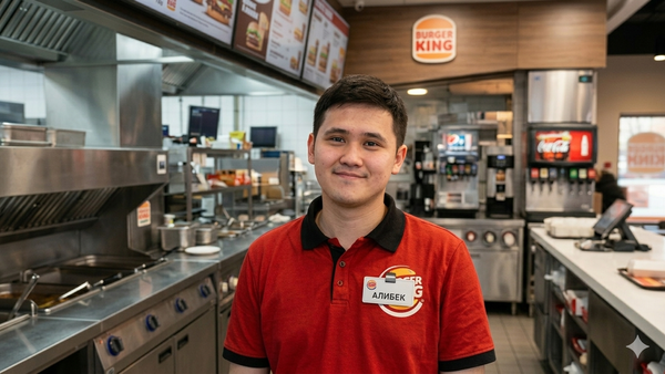 Қазақстандық Burger King арнайы қажеттілігі бар адамдардан қалай ақша табады
